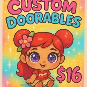 Disney Doorables Figure Custom Created For You!